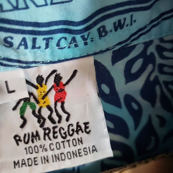 Rum Reggae button up shirt - Picture 3 of 4